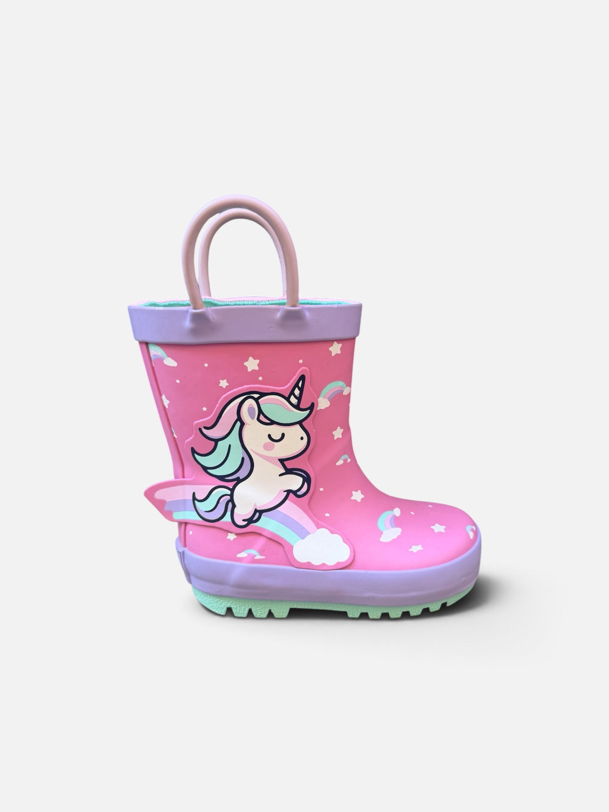 Bottes de pluie enfant Mr Tiggle – Licorne Rose