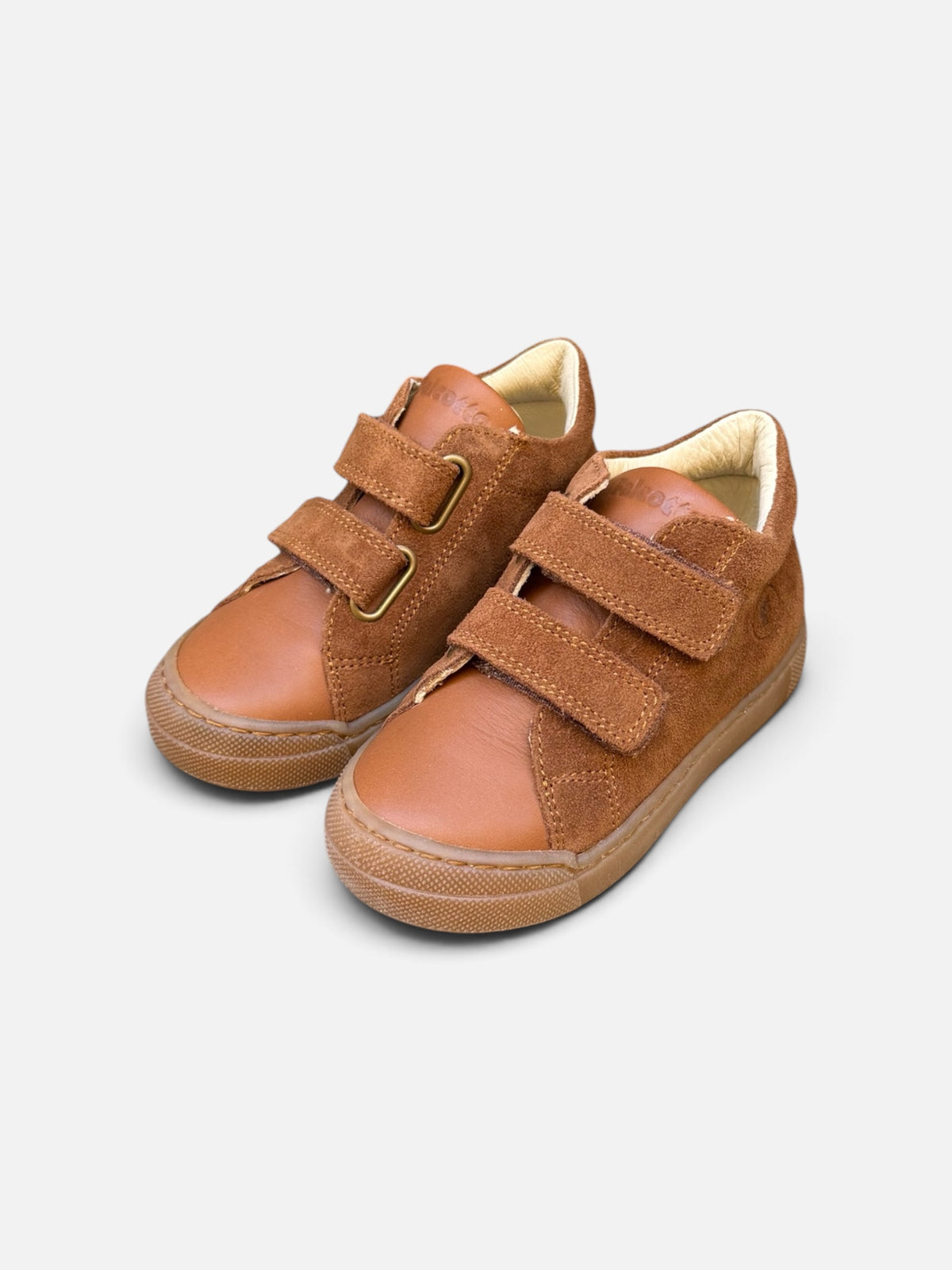 FALCOTTO – Baskets enfant Snopes camel