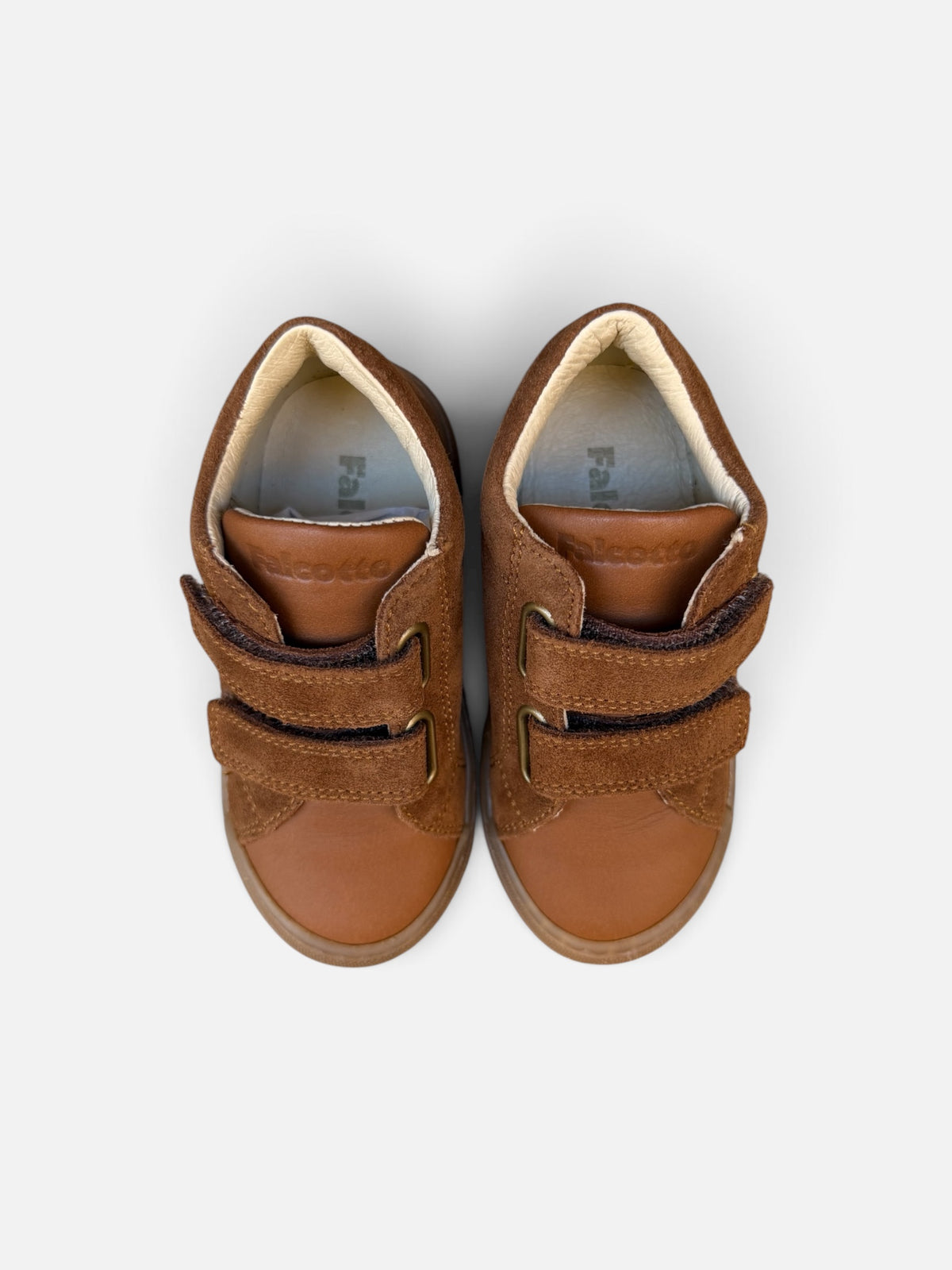 FALCOTTO – Baskets enfant Snopes camel