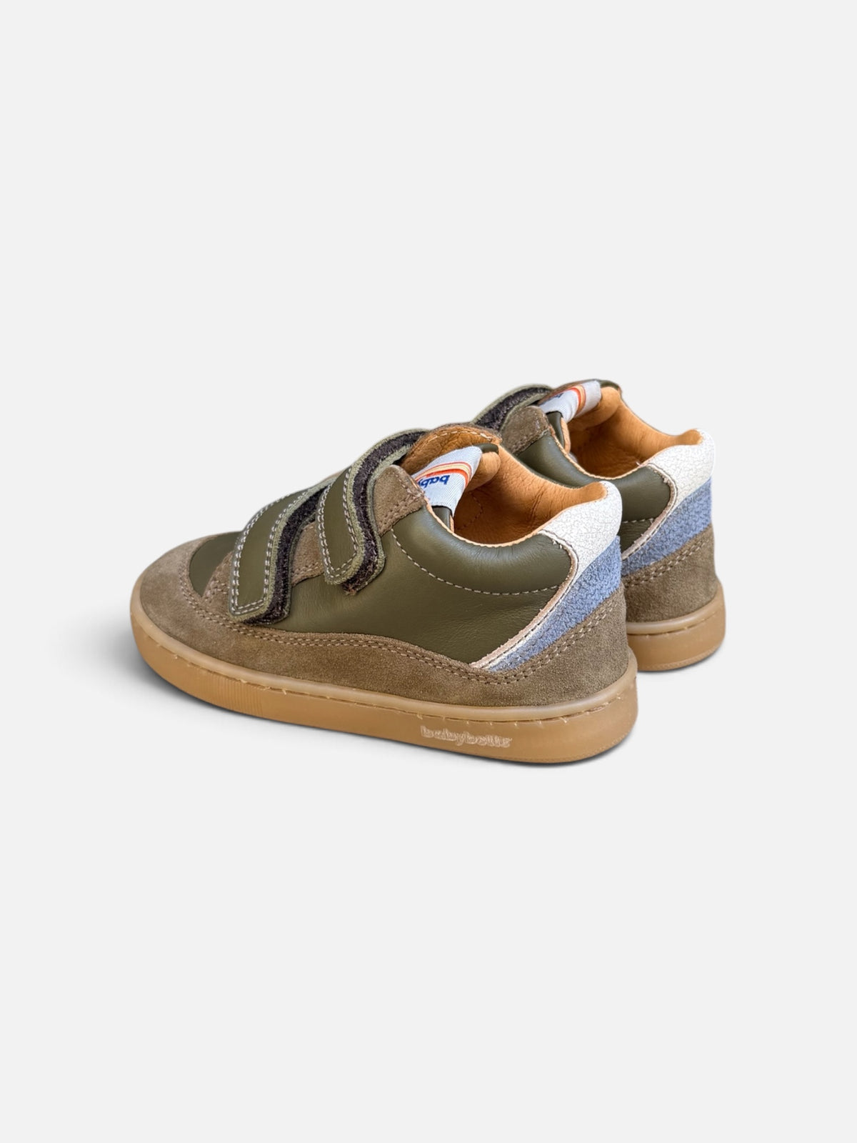 Baskets enfant Babybotte Fernand Scratch – Kaki