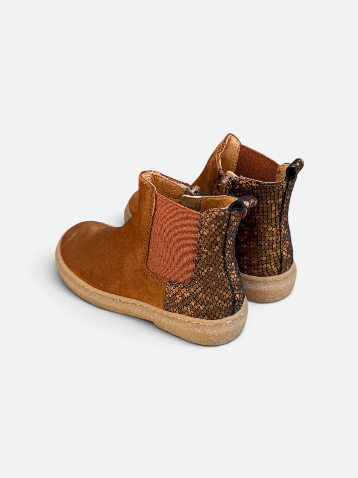 Bottines enfant Babybotte Kalmia Boo – Cognac