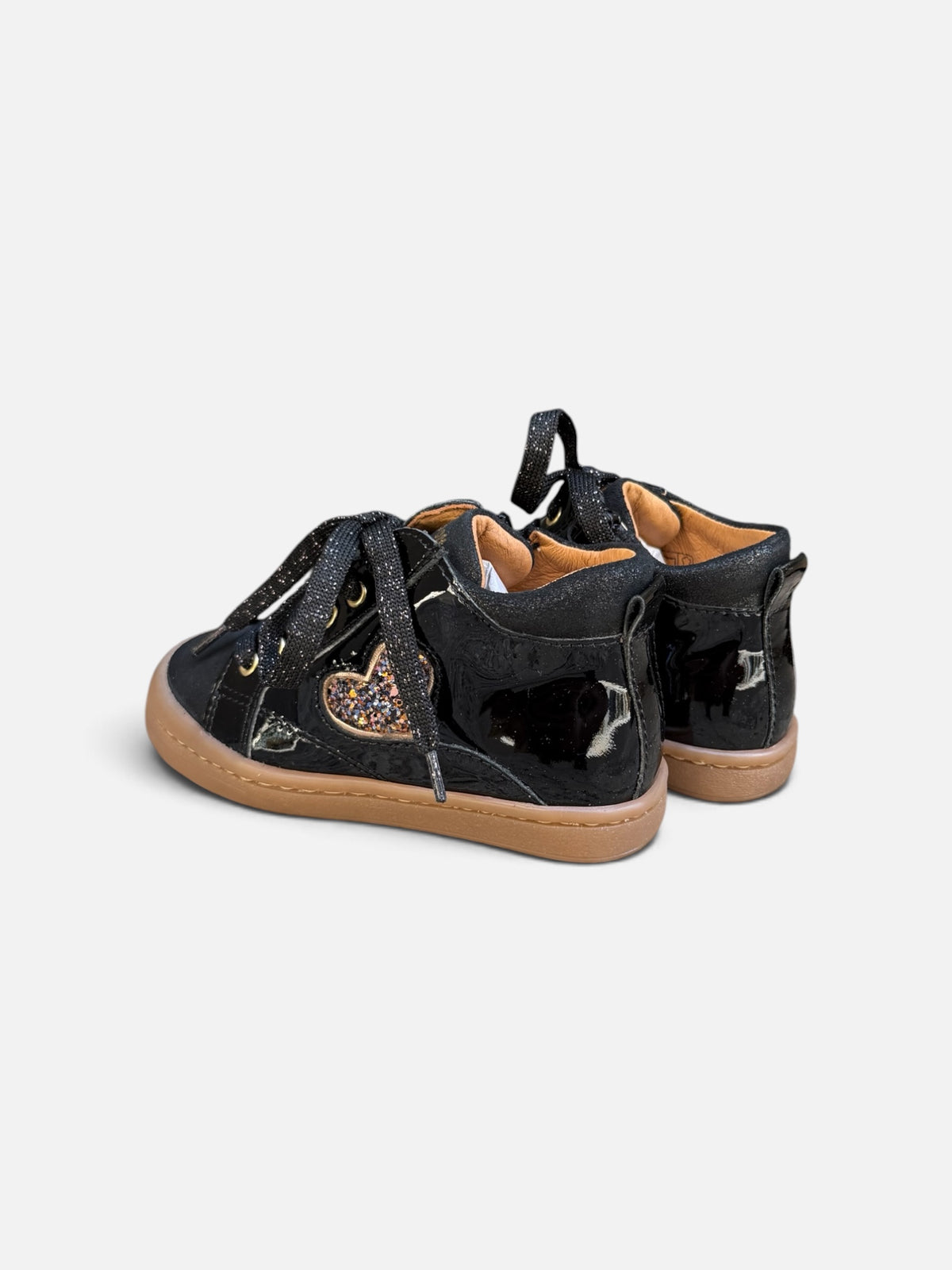 Baskets montantes fille Babybotte Anto – Noir