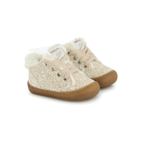 Pom D’Api Yaka Walk Fur Sequin Créma