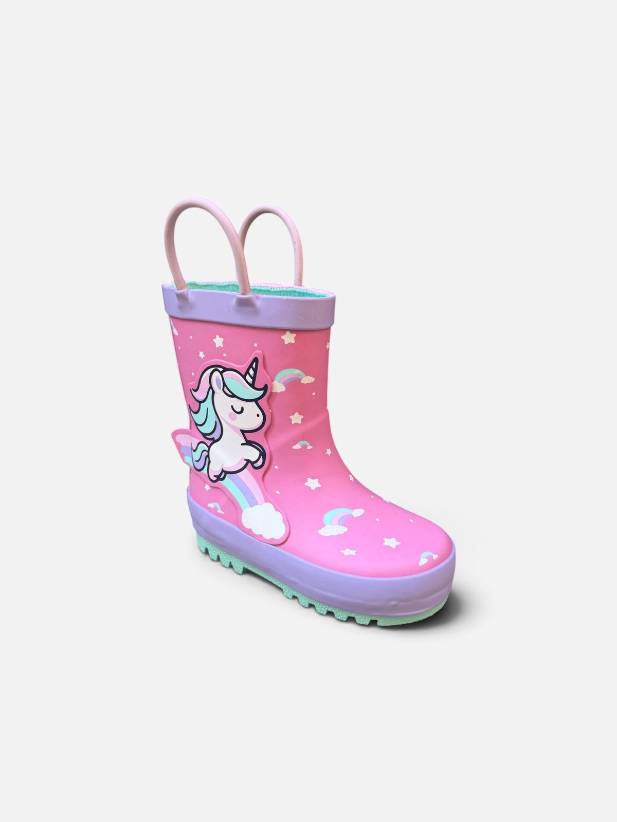 Bottes de pluie enfant Mr Tiggle – Licorne Rose