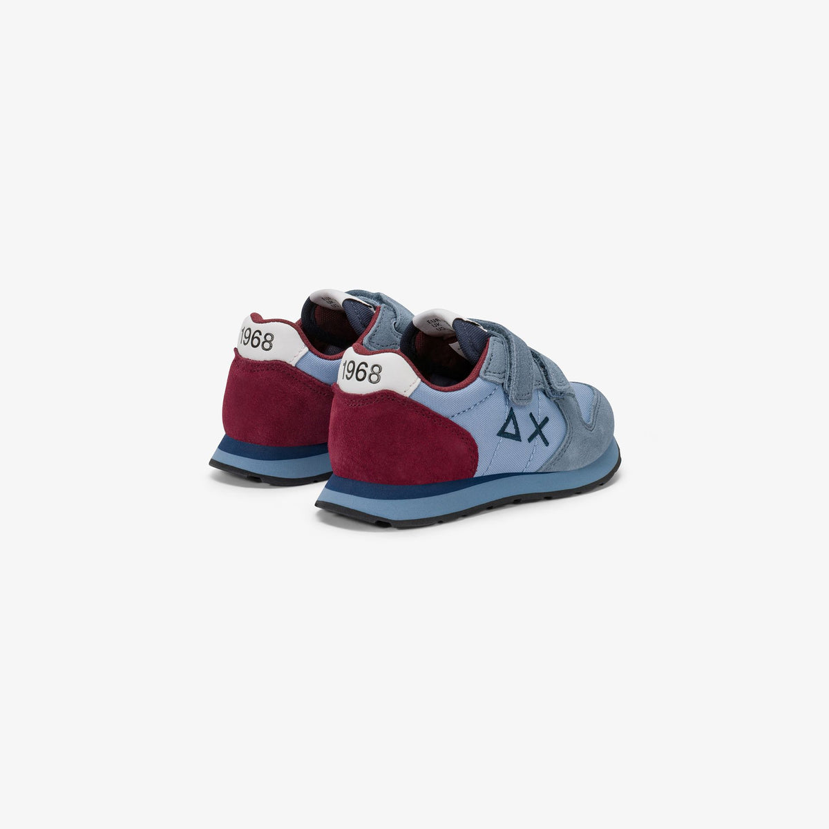 SUN68 – Baskets enfant bleu ciel & rouge
