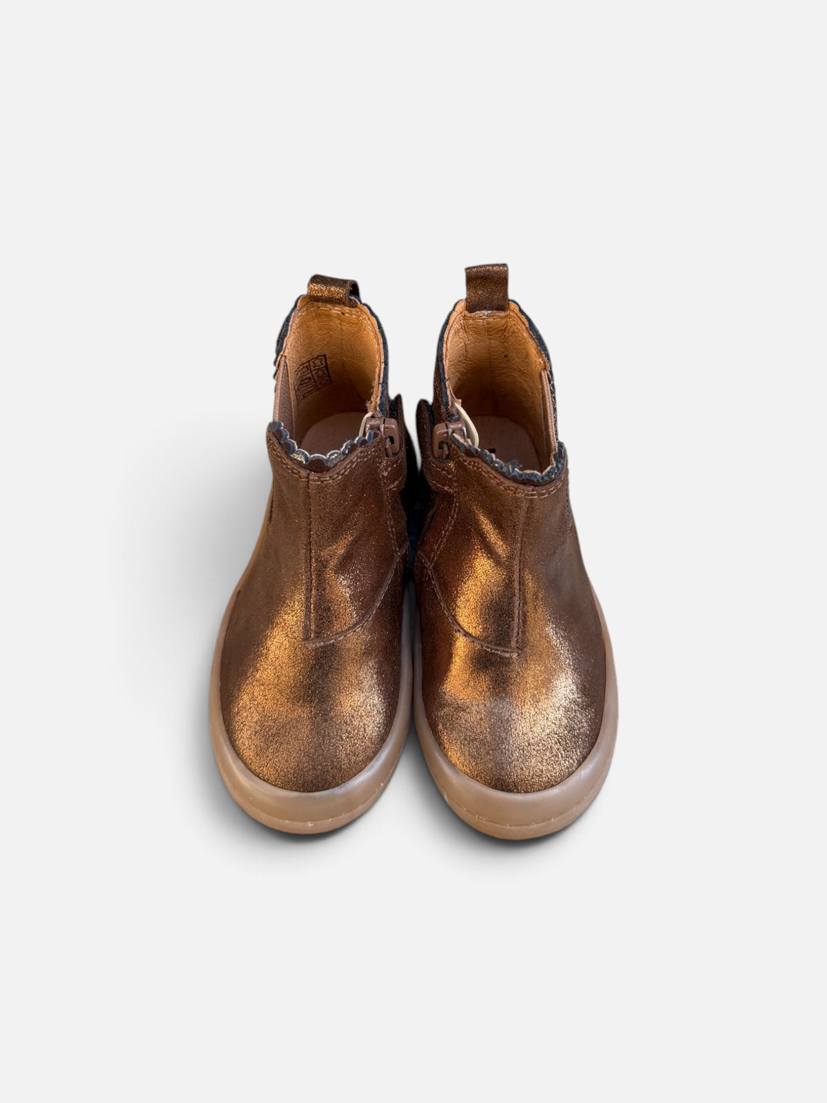 Bottines fille Babybotte Alissia – Cuivré