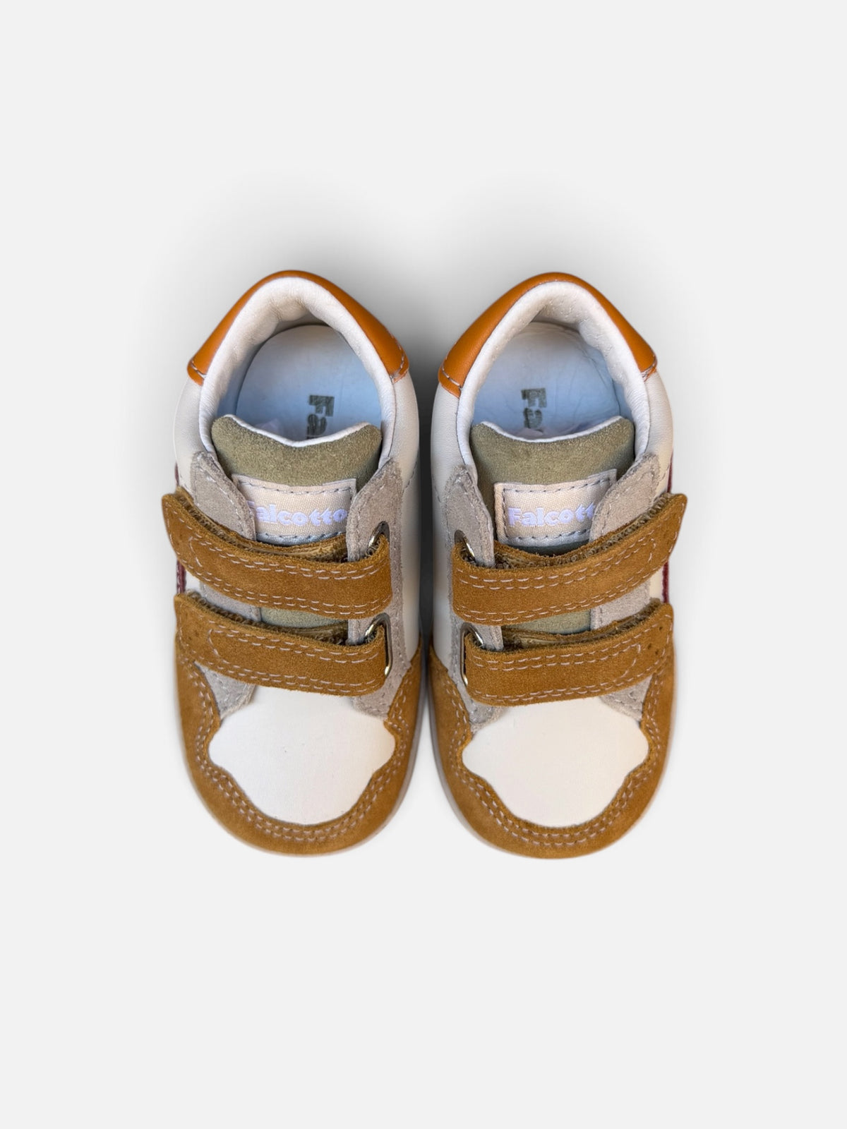 FALCOTTO – Baskets enfant Alnoite moutarde