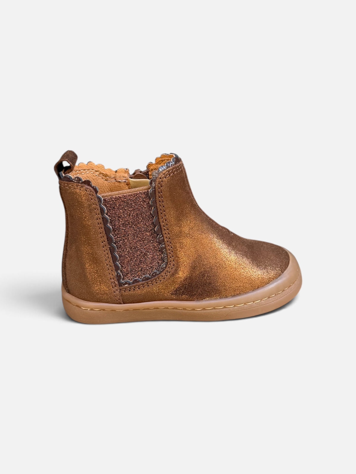 Bottines fille Babybotte Alissia – Cuivré