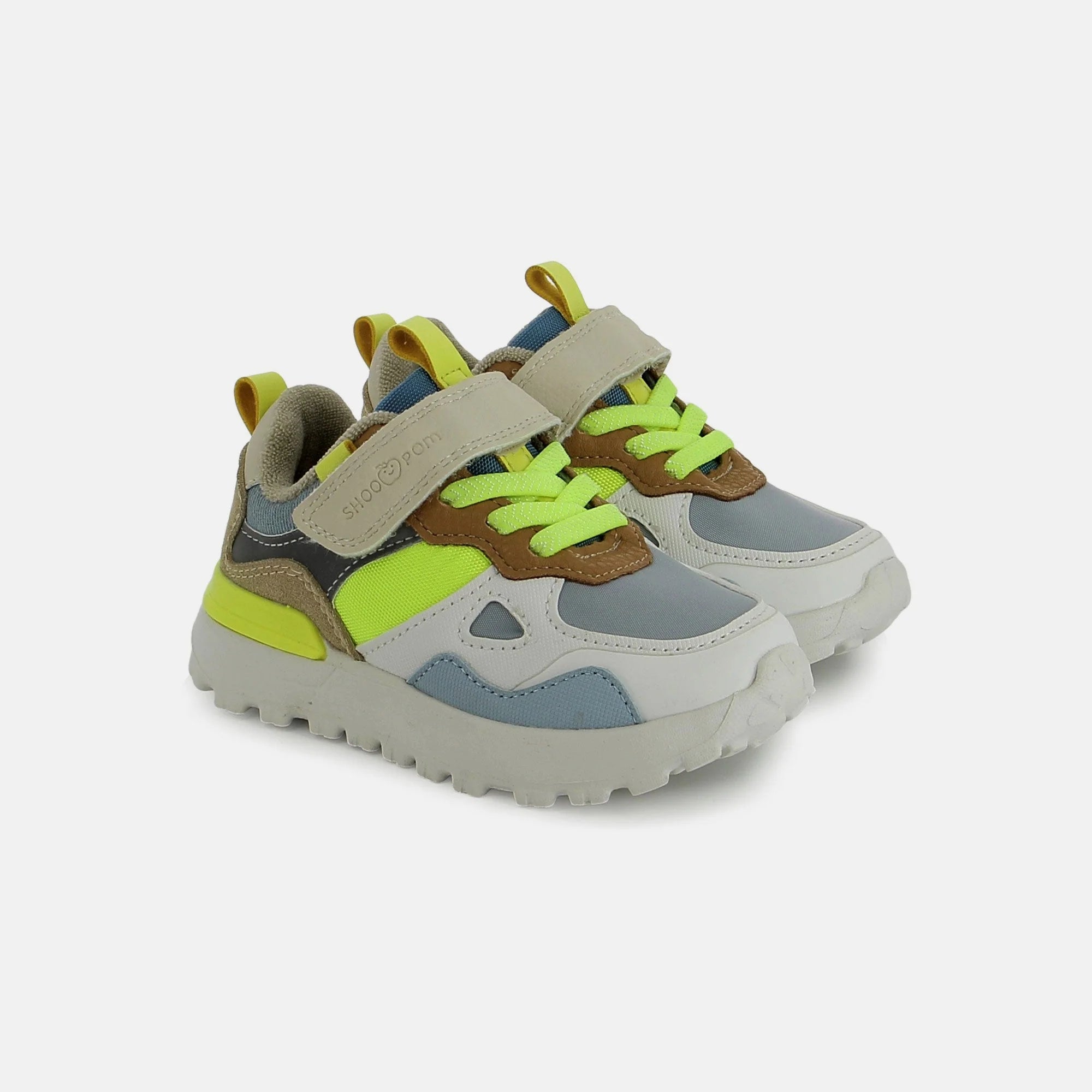 ShooPom Joggy Scratch Grey Jeans Camel