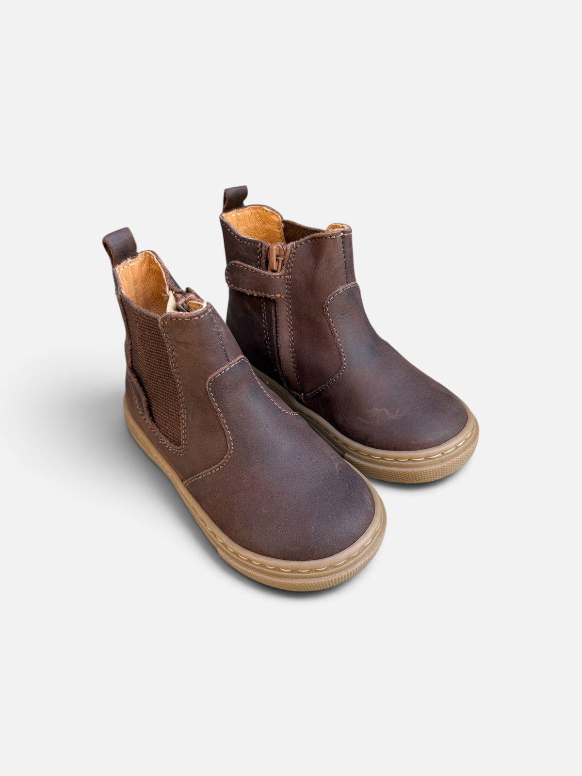 Bottines enfant Babybotte Arnaud – Marron