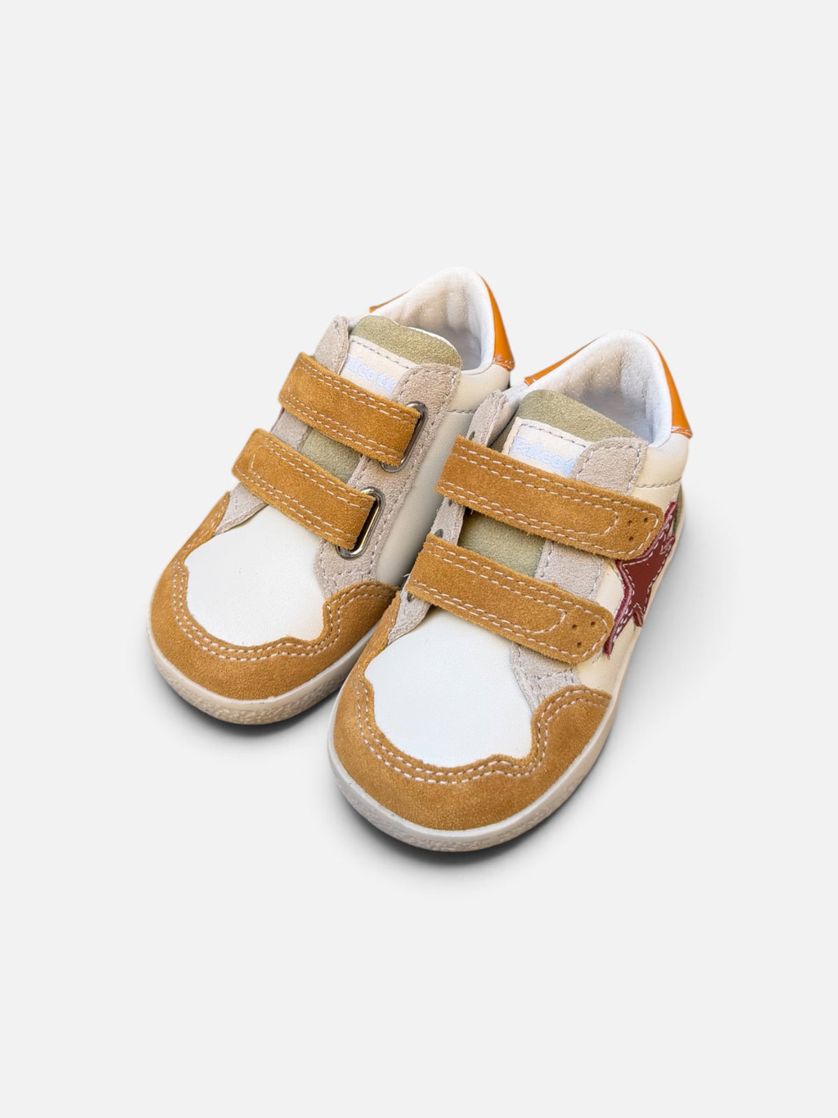 FALCOTTO – Baskets enfant Alnoite moutarde