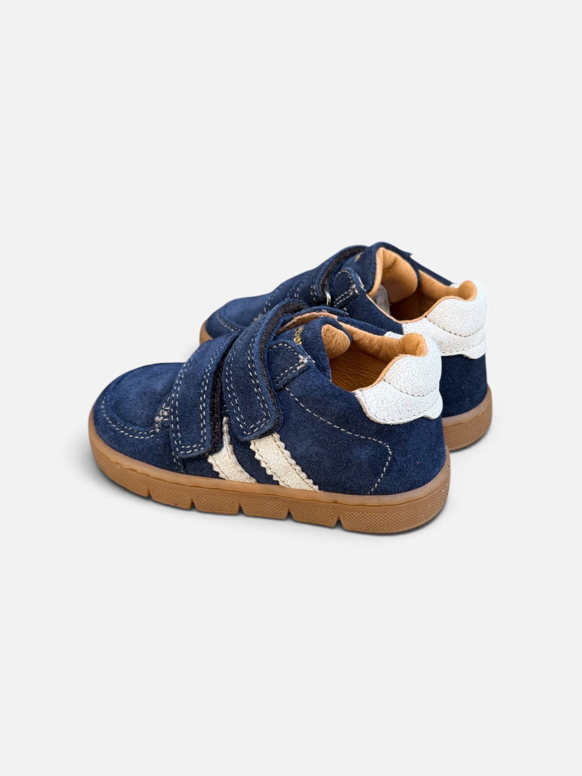 Baskets enfant Babybotte Farel Scratch – Bleu marine