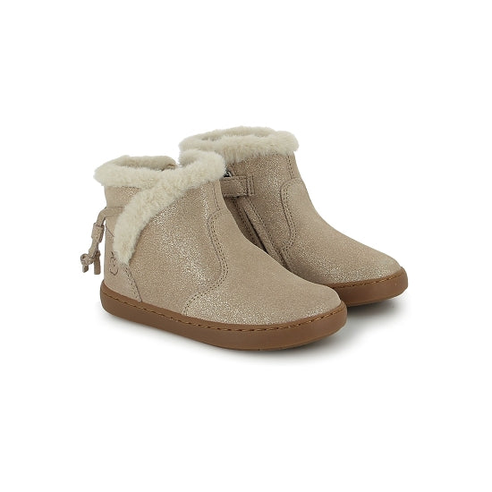 Shoo Pom Play Fur Sweet Laminato Nude