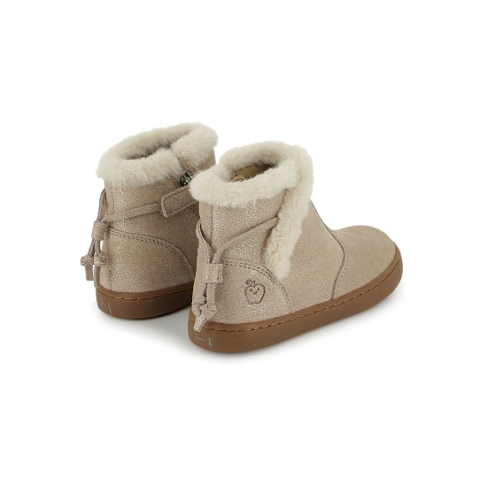 Shoo Pom Play Fur Sweet Laminato Nude