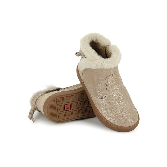 Shoo Pom Play Fur Sweet Laminato Nude