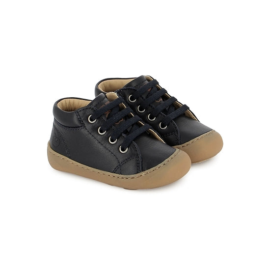Shoo Pom Plum Lace Sauvage Navy